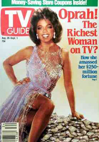 Oprah\'s head on Ann-Margret\'s body